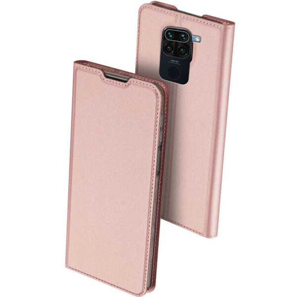 

Чехол-книжка Dux Ducis с карманом для визиток для Xiaomi Redmi Note 9 (Rose Gold) (906336)