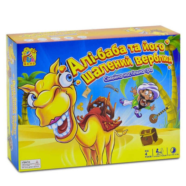 

Игра наст. "АЛИ-БАБА, И ЕГО БЕЗУМНЫЙ ВЕРБЛЮД" FUN GAME в кор. /24/