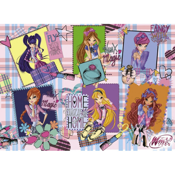 

Кастор пазлы лицензия 300 Winx "Фотоальбом "Твой стиль" 40*29 /20/