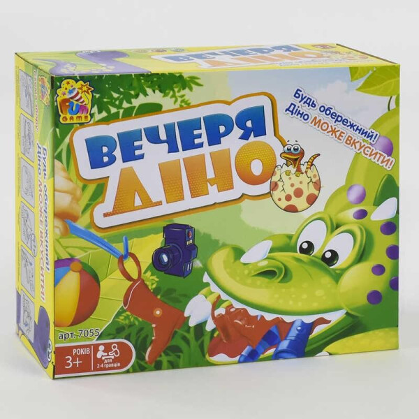 

Игра "Ужин Дино" FUN GAME в кор. /36/