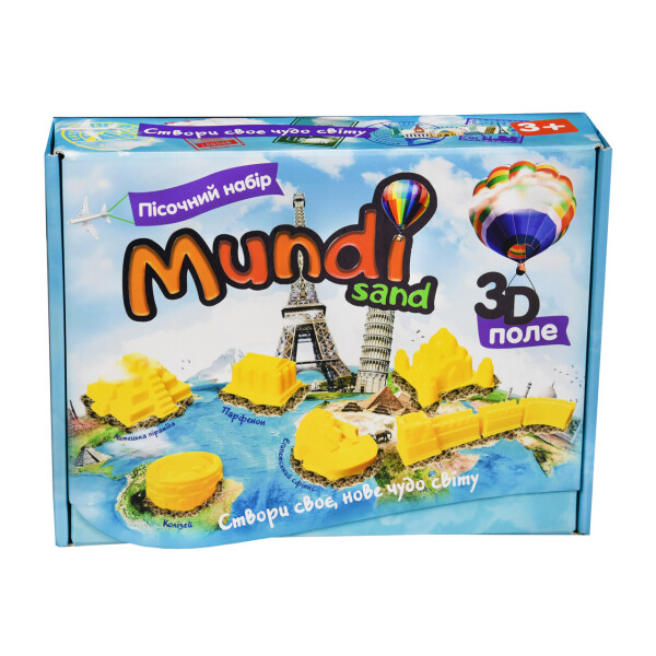 

Набір для творчості Mundi sand в кор. 30*23*7,5см (укр.) Стратег //