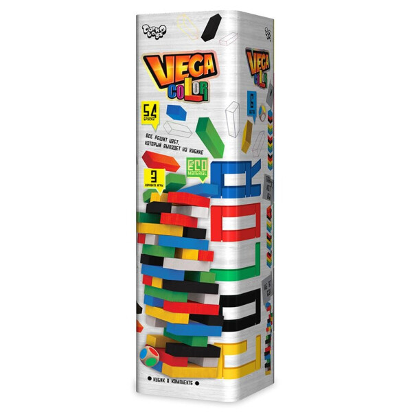 

Розвиваюча настільна гра " VEGA COLOR " рос. Пок. //