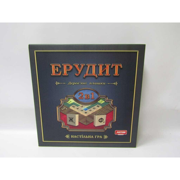 

Наст. игра Эрудит 2 в 1 дерево гофро Ост. /6/