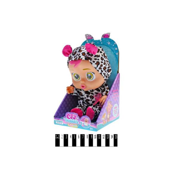 

Пупс "CRY BABIES" музичний, в кор, 6 видів, 26*14*14см /72/