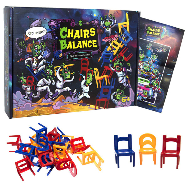 

Настільна гра "Chairs balance" (укр), в кор. Стратег /11/