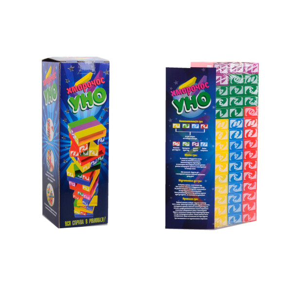 

Игра "Уно Хмарочос" укр.в кор. 28*9*9см /8/