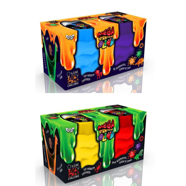 

Вязкая масса "Mega Stretch Slime" 2 банки укр/рус (6)