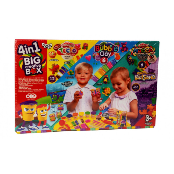 

Творчество. Набор 4в1 BIG CREATIVE BOX Пок. /4/