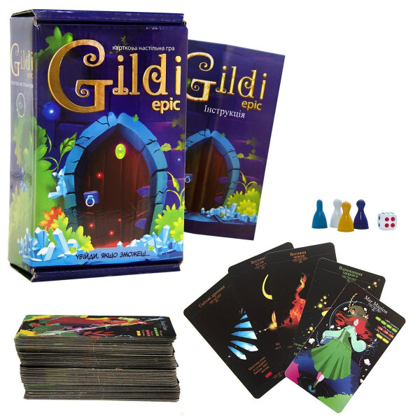 

Карткова настільна гра "Gildi Epic" в кор-ці (укр) /20/