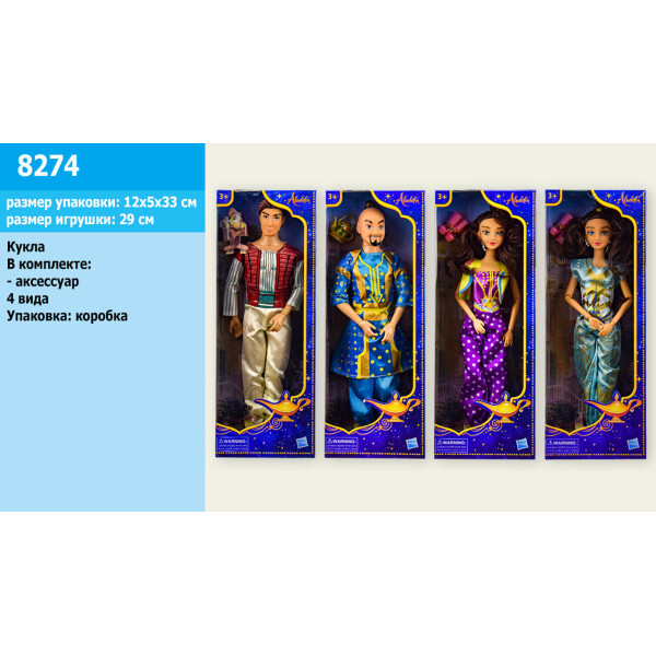 

Кукла "А" 4 вида в кор. 12*5*33 см /72-2/