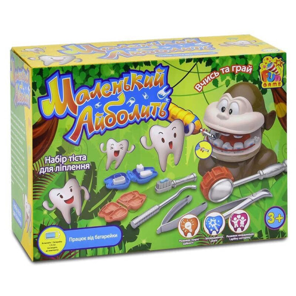 

Набор для лепки "Господин Горилла" FUN GAME в кор./18/