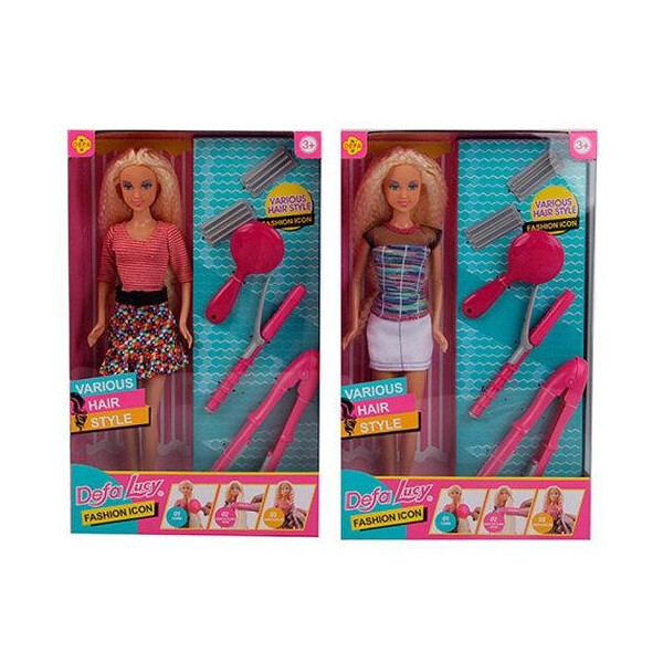 

Кукла "Defa Lucy" набор парикмахера(плойка, расческа), 2вида, в кор. 31*19*5см /24/