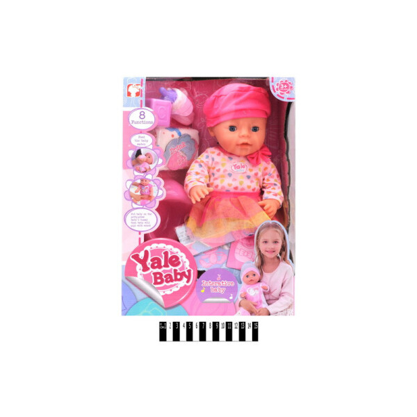 

Пупс "Yale baby" муз., с аксесс., в кор. 26,5*38*15,5см. /8/