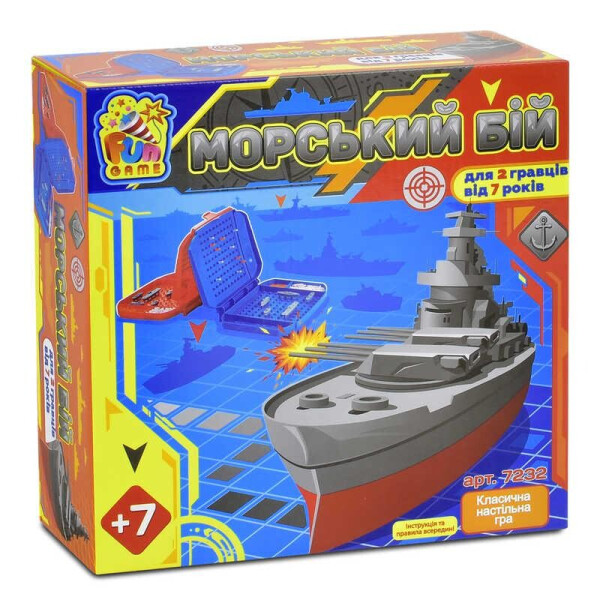 

Игра "Морской Бой" FUN GAME в кор. /12/