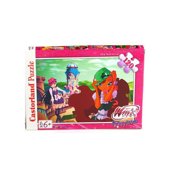 

Кастор пазлы 120 mini 8шт. "WINX" 23*16,5 /12/96/