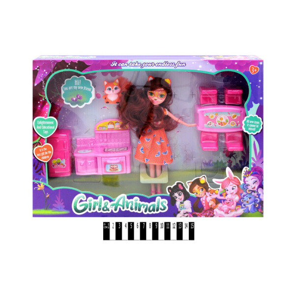 

Лялька з аксесуарами "Enchantimals" кор.28,5*18.5*5.5см /60/