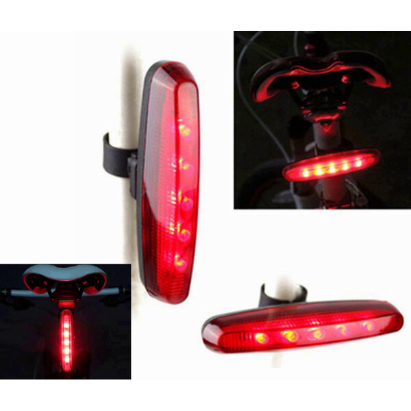 

Мигалка габарит моргалка фара стоп велофара задняя 5 LED (782527)