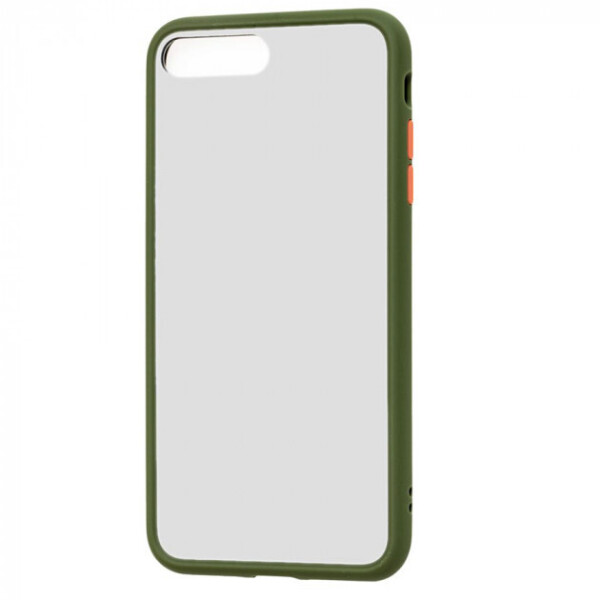 

Чехол-бампер матовый для iPhone 7 Plus/8 Plus Matte Case Green/Зеленый