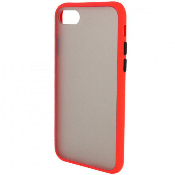 

Чехол-бампер матовый для iPhone 7/8 Matte Case Red/Красный