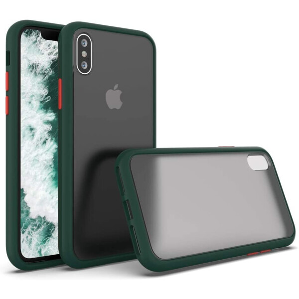 

Чехол-бампер матовый для iPhone X/Xs Matte Case Black/Чёрный