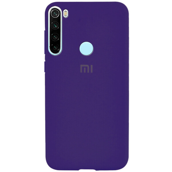 

Чехол Silicone Cover Full Protective (AA) для Xiaomi Redmi Note 8T Фиолетовый / Purple