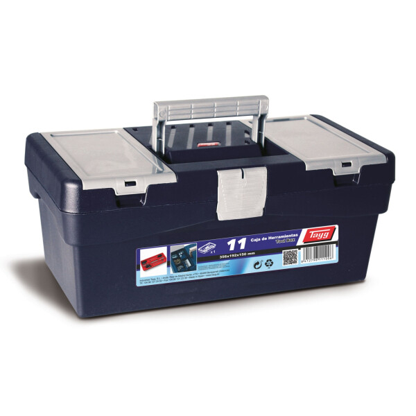 

Ящик Tayg Box 11 Caja htas 35,6x19,2x15 см для инструментов+вкладка пластиковый синий (111006)