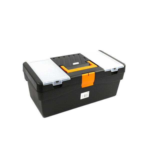 

Ящик Tayg Box ToolBox 16’’ 40x21,7x16,6 см для инструментов+вкладка пластиковый чёрный (112553)