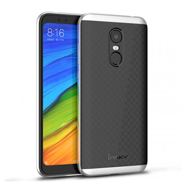 

Чехол iPaky TPU+PC для Xiaomi Redmi 5 Черный / Серебряный