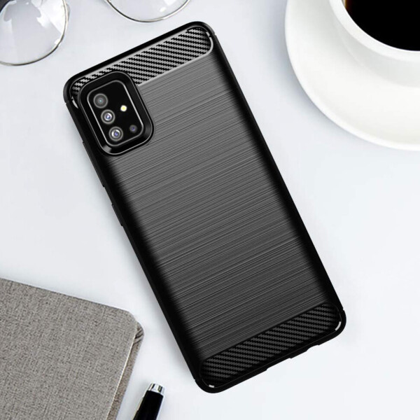

TPU чехол iPaky Slim Series для Samsung Galaxy A71 Черный
