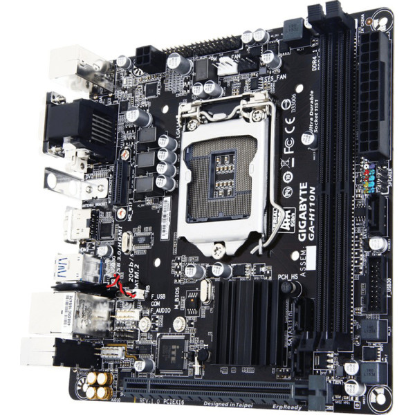 

Материнская плата Gigabyte GA-H110N (PCI-E DDR4)