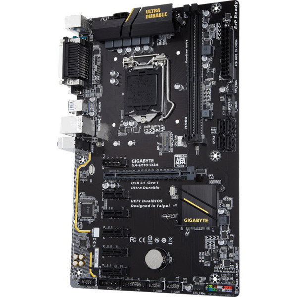 

Материнская плата Gigabyte GA-H110-D3A