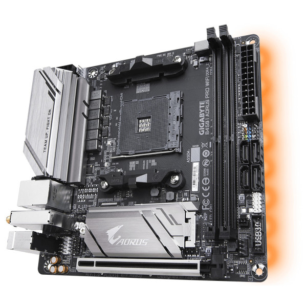 

Материнская плата Gigabyte B450 I AORUS PRO WIFI