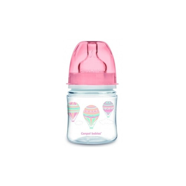 

Антиколиковая бутылочка Canpol Babies Easystart In the Clouds, 120 мл, розовый (35/224_pin)