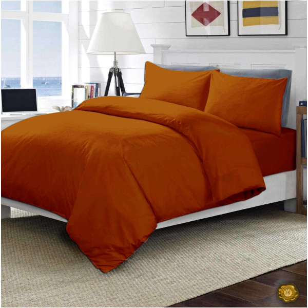 

Комплект постельного белья Еней-Плюс МІ0003 коричневый Двойной