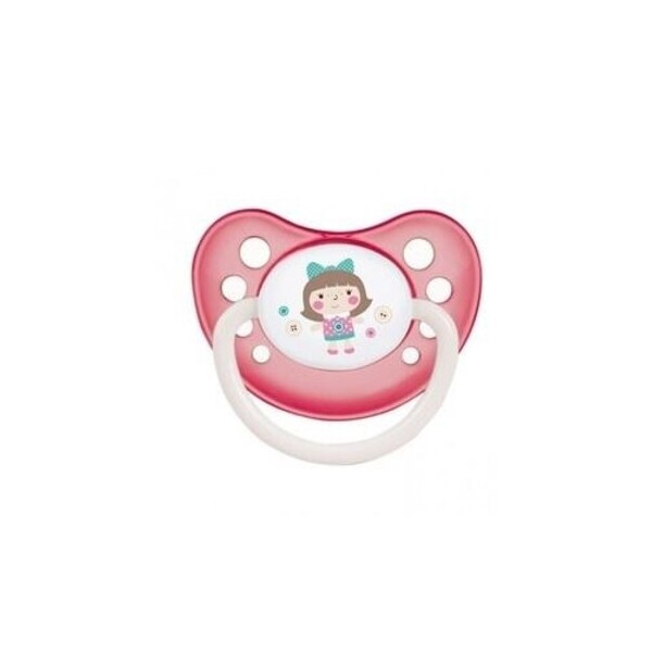 

Латексная анатомическая пустышка Canpol babies Toys, 6-18 мес., розовый (23/260 Розовый)