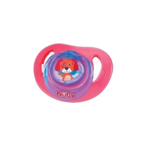 

Ортодонтическая пустышка Nuby, 0-6 мес., с колпачком, красный (92993SOSred)