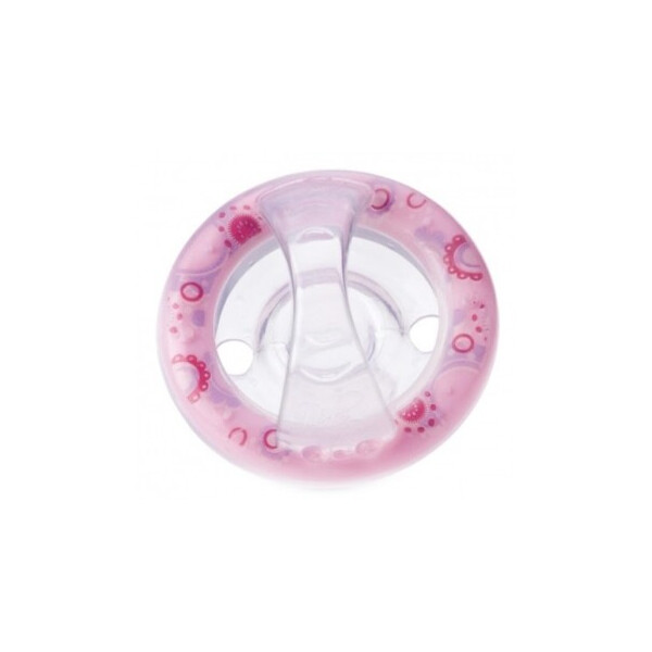 

Пустышка Nuby, с естественным движением соска, 0+, розовый (5757SACS8pnk)