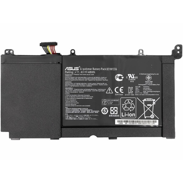 

Аккумулятор для ноутбука ASUS VivoBook S551L (A42-S551) 11.4V 4400mAh (NB430765)
