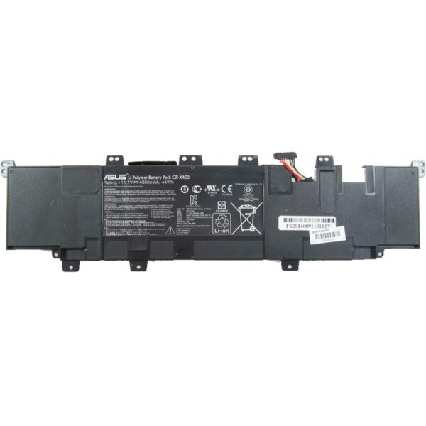 

Аккумулятор для ноутбука ASUS Asus C21-X402 4000mAh (44Wh) 4cell 11.1V Li-ion (A41850)