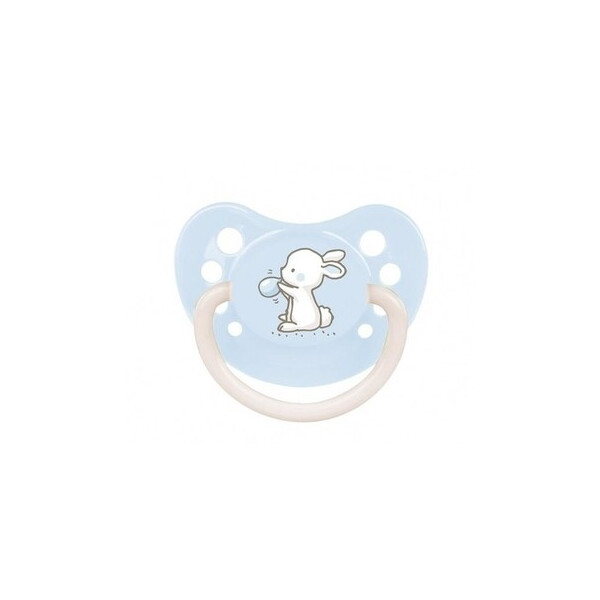 

Силиконовая анатомическая пустышка Canpol babies Little Cutie 18+, голубой (23/264 Голубой)