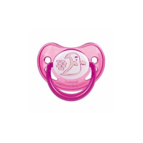 

Силиконовая анатомическая пустышка Canpol babies Night dreams, 6-18 мес., розовый (22/501)