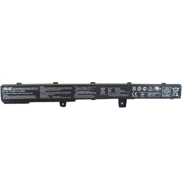 

Аккумулятор для ноутбука ASUS AsusA31N1319 2850mAh (33Wh) 3cell 11.25V Li-ion (A47103)