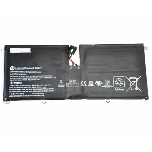 

Аккумулятор для ноутбука HP HP Envy Spectre XT 13-2000 HD04XL 3000mAh (45Wh) 4cell 14.8V (A41954)