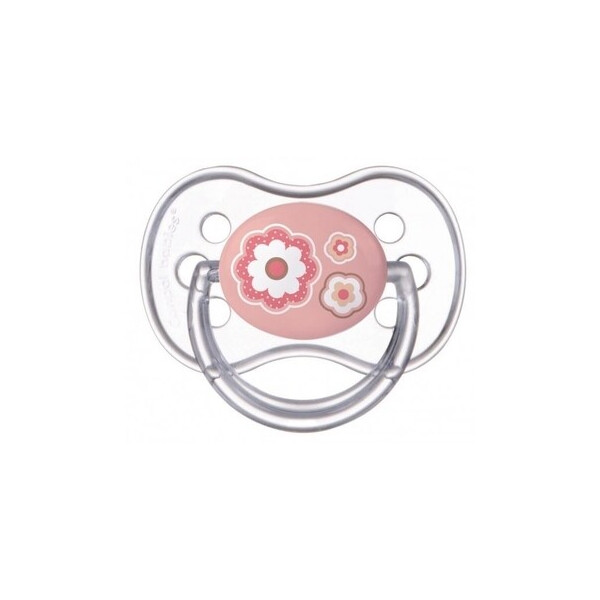 

Силиконовая круглая пустышка Canpol Babies Newborn Baby 0-6 мес., розовый (22/562)
