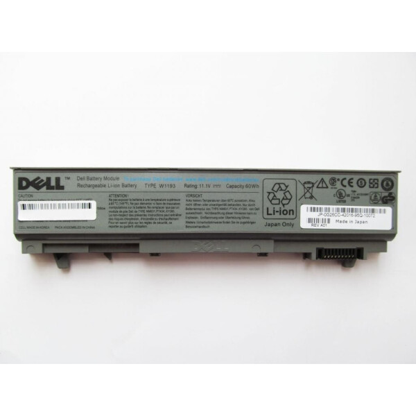 

Аккумулятор для ноутбука Dell Latitude E6400 W1193, 5400mAh (60Wh), 6cell, 11.1V, Li-ion (A47408)