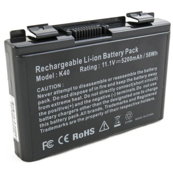 

Аккумулятор для ноутбука Asus K40 (A32-F82) 5200 mAh EXTRADIGITAL (BNA3927)