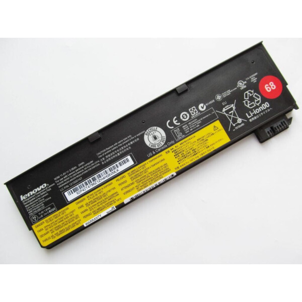 

Аккумулятор для ноутбука Lenovo ThinkPad X240/T440s (68), 24Wh (2060mAh), 3cell, 11.4V, Li-i (A47443)