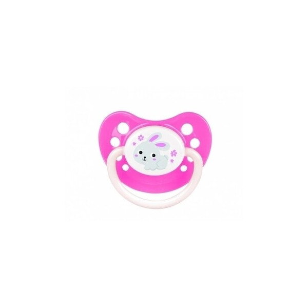 

Силиконовая симметрическая пустышка Canpol Babies Bunny & Company, 6-18 мес., розовый (23/269 Розовый)