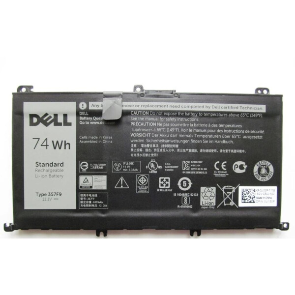 

Аккумулятор для ноутбука Dell Inspiron 15-7559 357F9, 74Wh (6333mAh), 6cell, 11.1V, Li-ion (A47442)