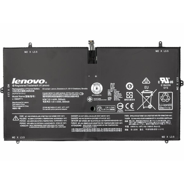 

Аккумулятор для ноутбука Lenovo Yoga 3 Pro (L13M4P71) 7.6V 44Wh (NB480517)